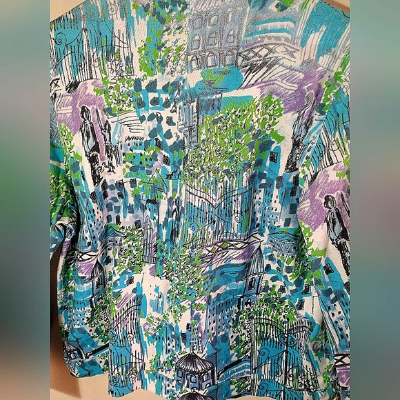 FRENCH POSTCARDS WOMEN'S/MISSES/TEENS SIZE X-LARGE LIGHT COTTON SHACKET MC - Picture 7 of 9